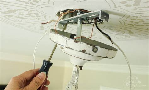 how to attach chandelier to ceiling junction box|high ceiling chandelier installation.